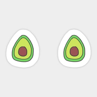 Avocado Sticker